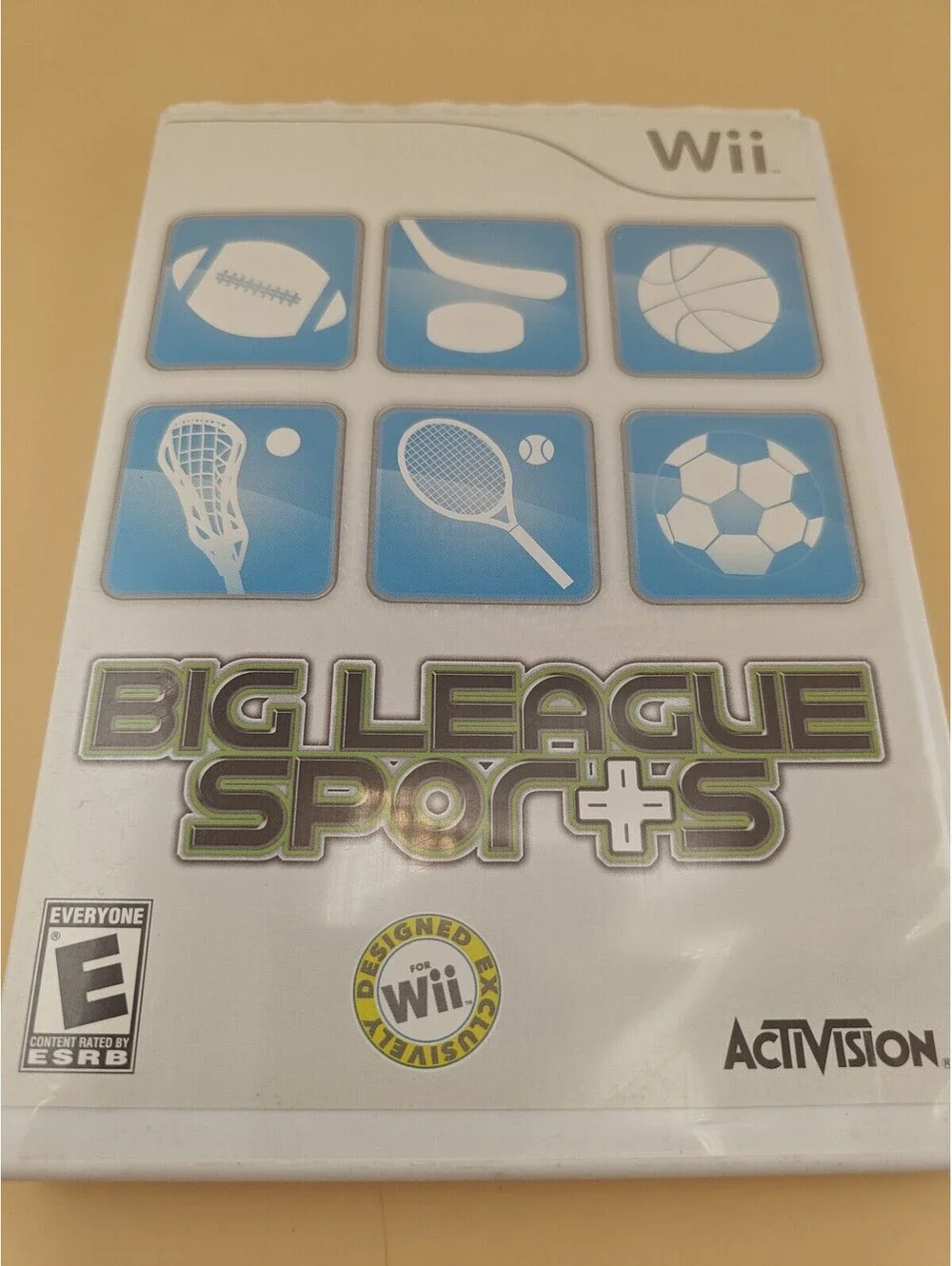 Big League Sports Nintendo Wii 2008 Video Game With Manual